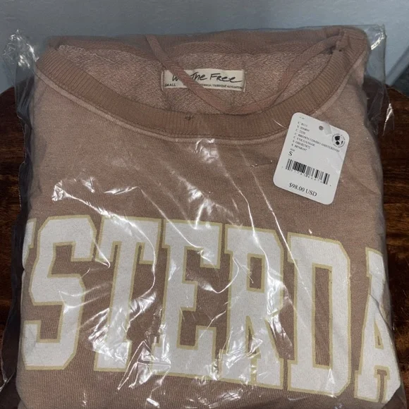 We The Free Graphic Camden Pullover - Brown Combo Amsterdam - Picture 5 of 8